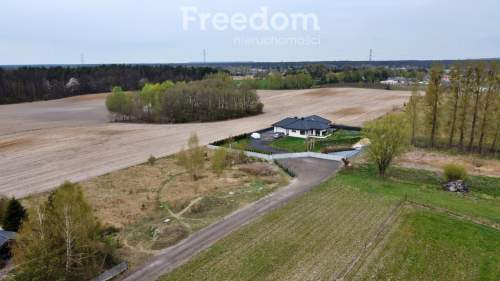 Sokółki, działka 8,41 a pod dom prąd w drodze