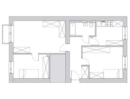 Centrum miasta - 1 piętro, balkon, dwustronne