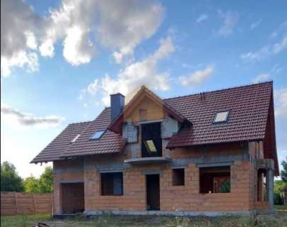 Dom stan surowy 125 m2 /Hala 150m2/Działka 38 arów