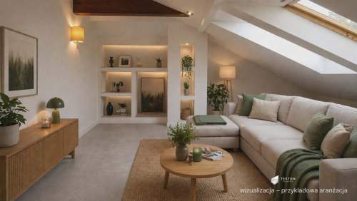 Dwupoziomowy klimatyczny apartament 100m2