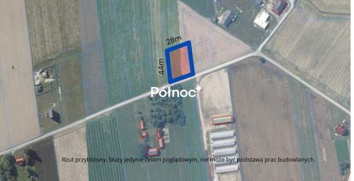 Na sprzedaż działka 1161m2 Wilczyn gmina Biała Pod