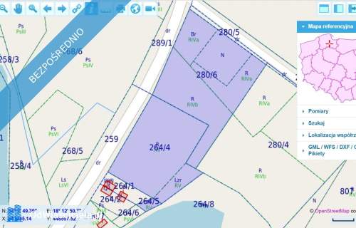 Działka 1,33 ha z brzegiem Jeziora Dużego Orle, pow. kościerski...