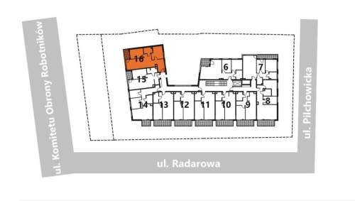 Ciche 3 pokoje z loggią 59 m Mokotów/Włochy