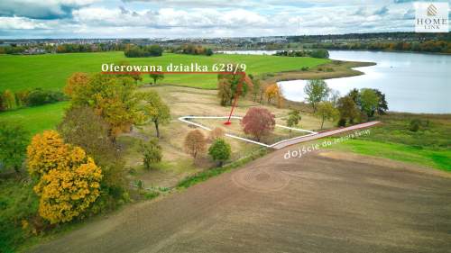 Działka budowlana Olsztyn nad jeziorem