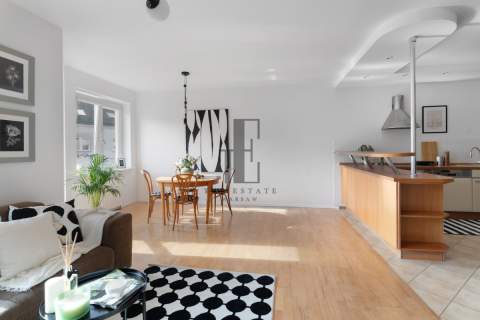 Słoneczny apartament Przy Parku szczęśliwickim.