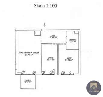 3 POKOJE W IDEALNYM STANIE BALKON GARAŻ