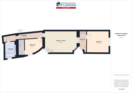 Mieszkanie w centrum Jastrowia - 81,5 m2 -pareter