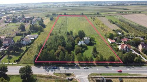 Działka 22 MN 1072 m2 w Końskowoli gm. Puławy.