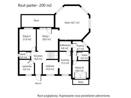 Dom wolnostojący 250 m2 / działka 2191 m2 / Urzut / Nadarzyn