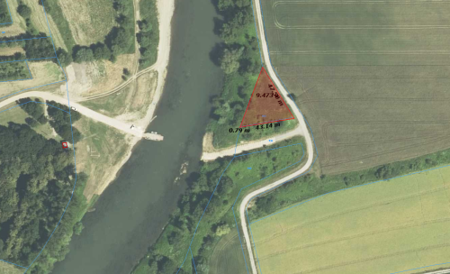 Działka rekreacyjna siedliskowa Wyszatyce 9a nad Sanem