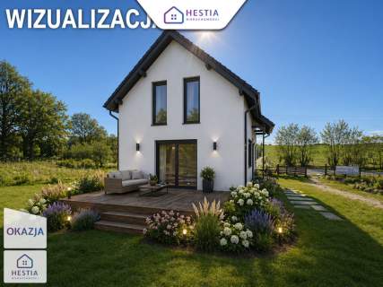 Nowy dom 140 m , działka 3200 m , Sierpowo