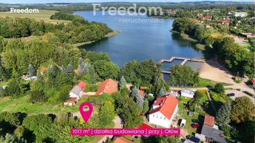 Działka budowlana nad jeziorem Ołów Ryn