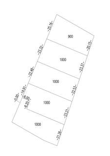 Na sprzedaż 4 działki budowlane po 1000 m2