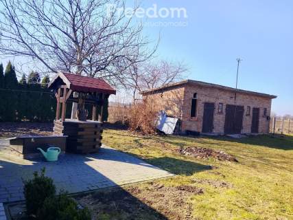 Działka 0,89 ha dom 75 m2 koło Nałęczowa