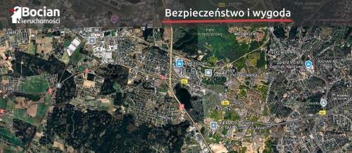 Płaska działka na osiedlu domów Gdańsk-Kiełpino 