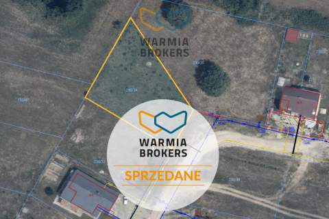Działka z pozwoleniem na budowę Klebark Mały