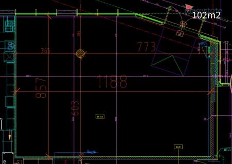 3 lokale 102, 185 i 280 m2 do adaptacji/Dębniki