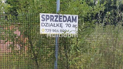 Działka inwestycyjna 70 ar Cieszyn Centrum