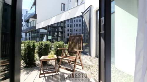 2 pokoje, parter, taras, ładowarka EV Chodźki Residence fra VAT