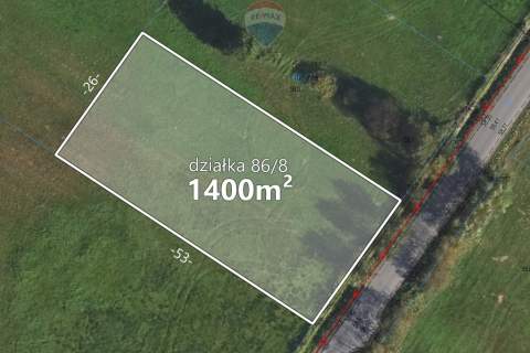 Działka 1400 m2 z warunkami zabudowy gm.Włocławek
