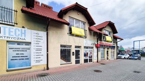 Dwupoziomowy lokal komercyjny 100m2 z parkingiem