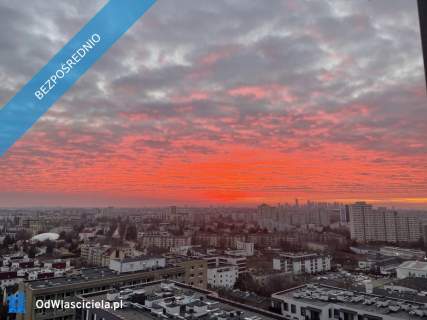 Soft loft z widokiem na panoramę Warszawy