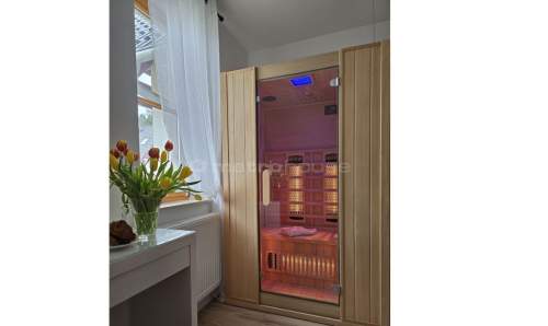 Apartament z sauną i kominkiem