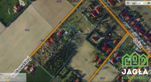 Laskowice dz 1015m2 media-prąd,woda,kanalizacja