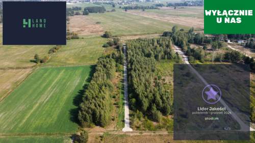 Działki budowlane w spokojnej okolicy, 10min do S2