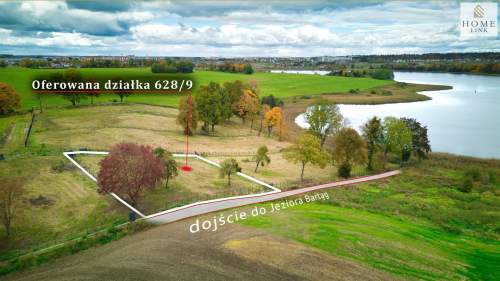 Działka budowlana Olsztyn nad jeziorem