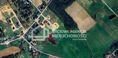 Kaszuby Ostrzyce działka widokowa 160 zł za m kw.