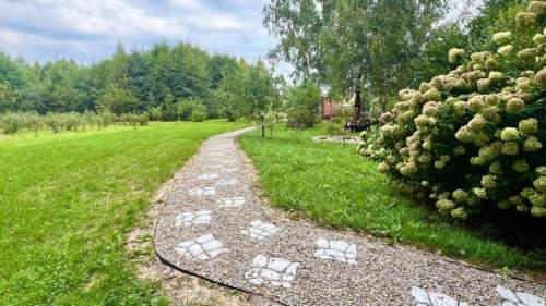 Las, cisza, woda i święty spokój tylko na działce.