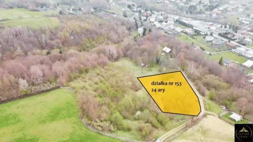 Działka z pozwoleniem na budowę w Posadzie Górnej-Rymanów.