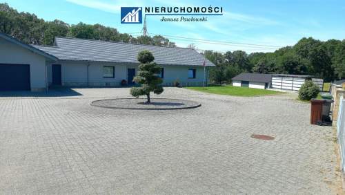Posiadłość, dom 232m, 1,25ha działka - Trzebcz