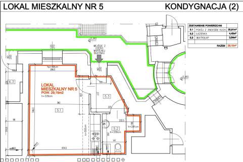 KAWALERKA - KROWODERSKA - STARE MIASTO, 19,90 M2