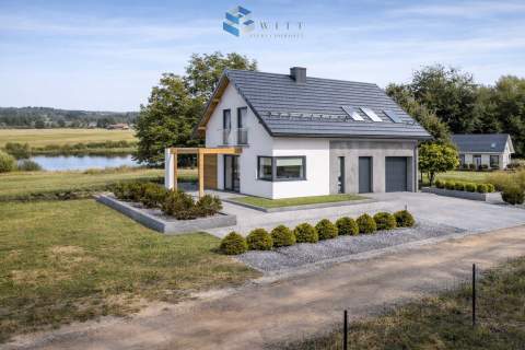 Działka 1200 m z fundamentami projekt 98 m 