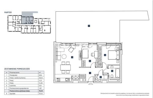 Kameralna inwestycja premium Apartament 70 m 