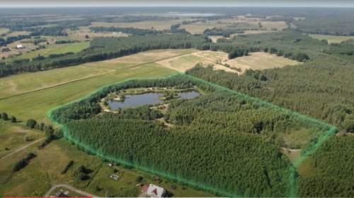 Rozległy teren pod wille 16ha
