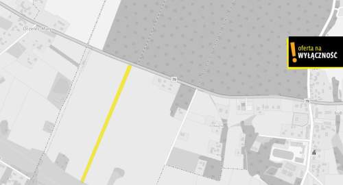 Działka 10 800m2 Łubnice w otoczeniu pól, obok las
