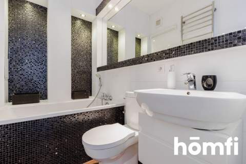 NOWOCZESNE STUDIO Z PANORAMĄ WARSZAWY/36m2/