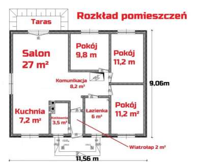 Działka w Zaborzu - z projektem domu 