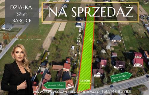 Działka budowlana BARCICE