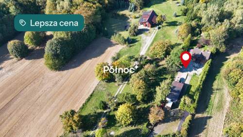 Siedlisko z dużą działką 20 min od Zamościa