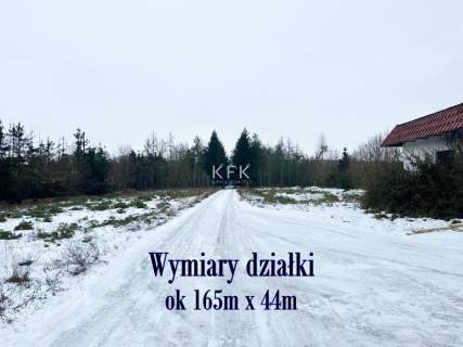 Działka z gotowym projektem i budynkiem