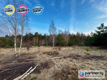 Piękna działka pod lasem 2257 m2 z wydaną WZKą .