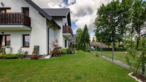 3 pok. budynek dwulokalowy, garaż,ogród-Kostrze
