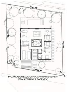 Działka Chyby, zagospodarowana, 2 linia zabudowy