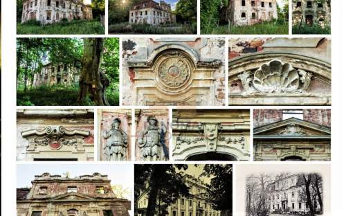Zespół Pałacowo  Folwarczny z parkiem Zabytek