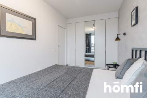 Stylowy apartament, 2 pokoje nad Motławą, parking