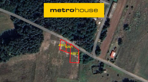 3 Działki rolne, 3 km od Jeziorska, Księża Wólka